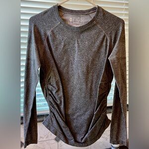 FIGS Women's Graphite MATERNITY Salta - Performance Underscrub - S